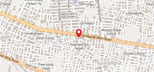 Amrutha hyderbad biryani cafe on map