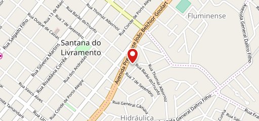 Ana Lanches no mapa