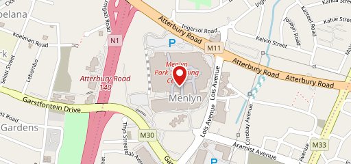 Anat Menlyn sur la carte