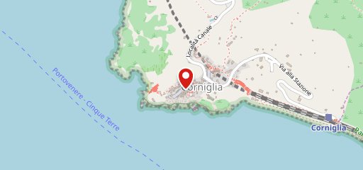 Andrea's Corniglia sulla mappa