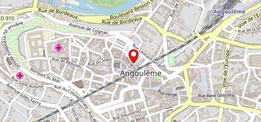 Restaurant Angolo d'Italia Angoulême sur la carte