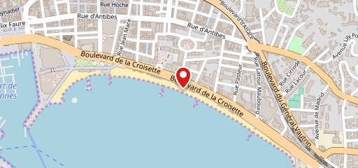 Annex Beach Cannes sur la carte