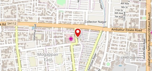 A.N.S Thalappakattu on map