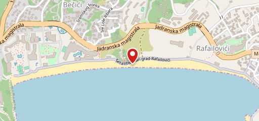 Restaurant Ant Bečići sur la carte