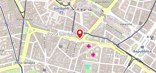 Antica birreria di Porta Nuova sulla mappa