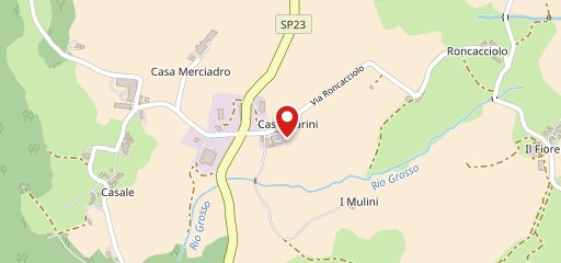 Antica Corte Casa Marini sulla mappa