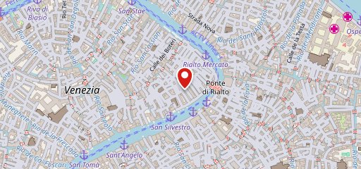 Antica Osteria Ruga Rialto sulla mappa