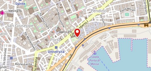 Antica Pizzeria Del Borgo Orefici sur la carte