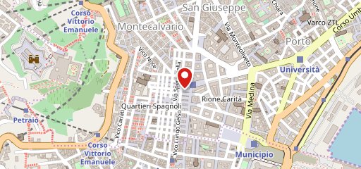 Antica Trattoria e Pizzeria da Nanninella a Toledo sulla mappa