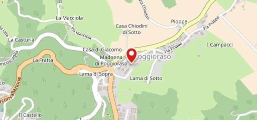 Antica trattoria LA PACE sulla mappa