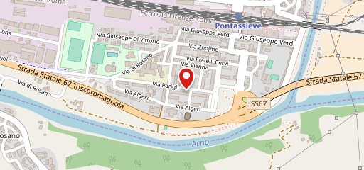 Antico Forno di Strada in Casentino sulla mappa