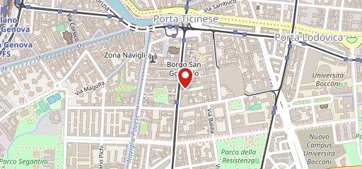 Panificio Antico Forno Milano sulla mappa