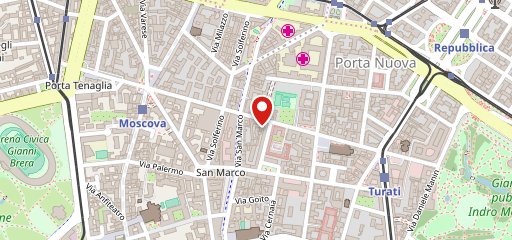 Antico Pastificio Moscova sulla mappa