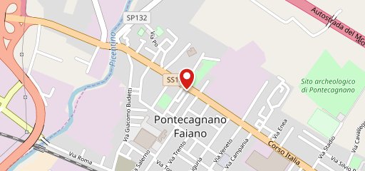 Antipasteria Del Corso sulla mappa