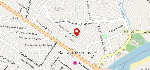 AP Espetinhos- Barra do Garças -MT на карте