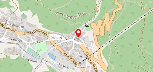 Cianèl sulla mappa