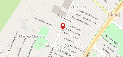 Aprisco Lanches no mapa