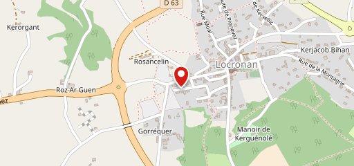 Crêperie Ar Billig Locronan sur la carte