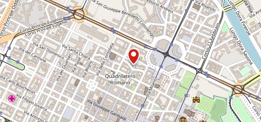 Bar Ristorante Arancia di Mezzanotte sur la carte