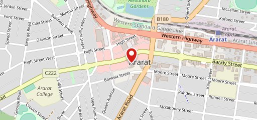 The Ararat Hotel Cafe Bistro on map