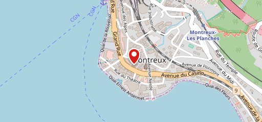 Arctic Juice & Café Montreux sur la carte