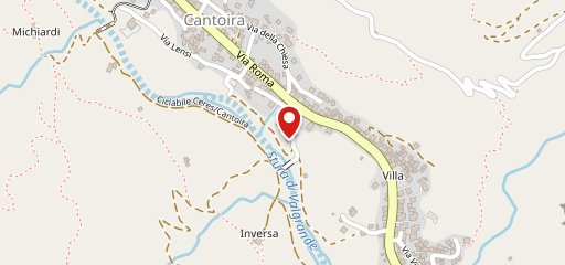 Area Attrezzata Cantoira sulla mappa