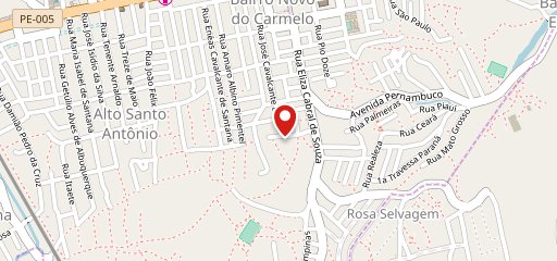 Areião no mapa