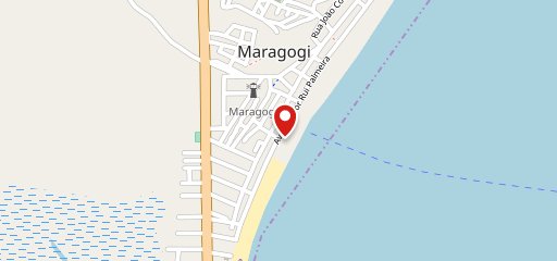 Restaurante Areia Mar e Sol no mapa