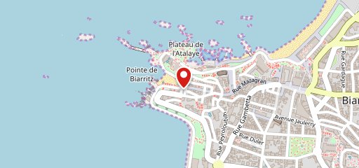 Arena Biarritz sur la carte