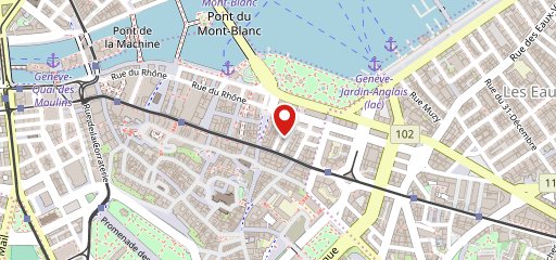 Restaurant Ariston - Rues basses Genève sulla mappa