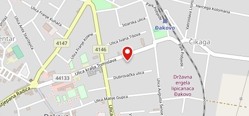 Arkada caffe bar sulla mappa