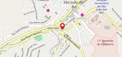 Armazem Choperia no mapa