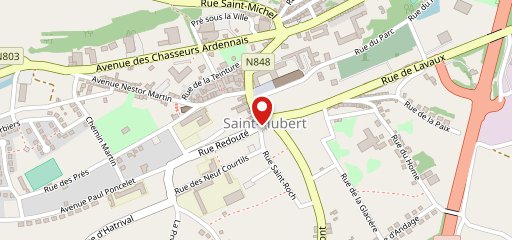 Patisserie Arnould saint Hubert sur la carte