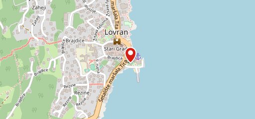 aROMA gelato experience Boutique Lovran sur la carte