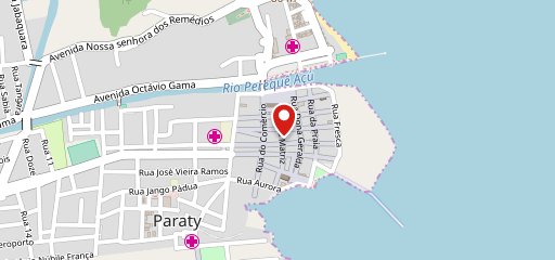 Restaurante Arte e Sabor - Paraty no mapa