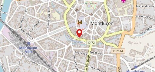 Artémis Café Montluçon sur la carte