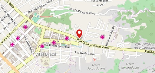 Artesano Pizza Niterói no mapa