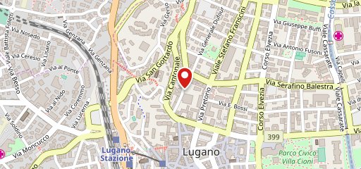 Ash Food & Lounge lugano sulla mappa