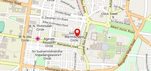 Ashirvaad Grand Pure Veg Restaurant on map