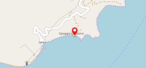 Asino Beach sur la carte