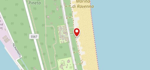 Astoria Beach sulla mappa