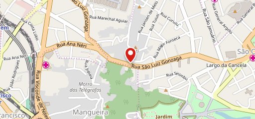 Ateliê da Pizza no mapa