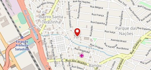 Atelier Baunilha no mapa