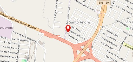 Atlântico Pizzaria E Restaurante no mapa