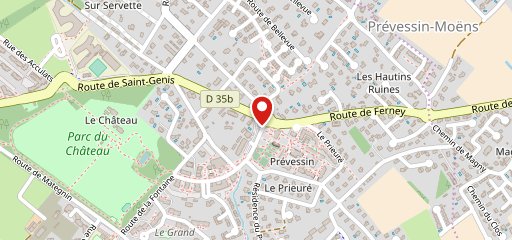 Atlas Pizza sur la carte