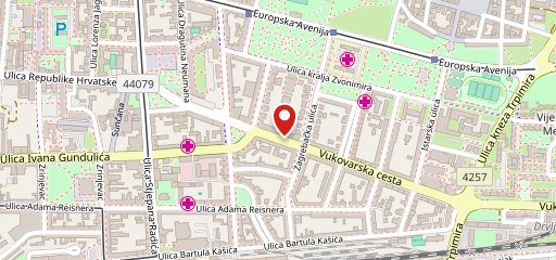 Caffe bar Atrij sulla mappa