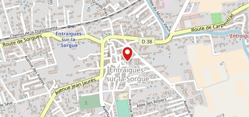 Au Bistrot d'Entraigues sur la carte