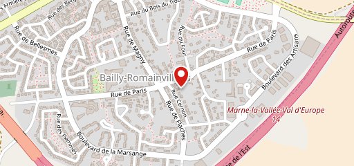 Au Bon Petit Bailly sur la carte