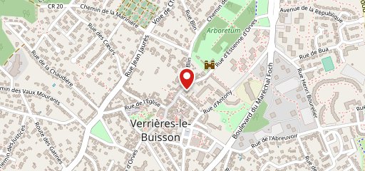 Au BUISSON sur la carte