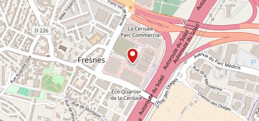 Au Bureau Fresnes sur la carte